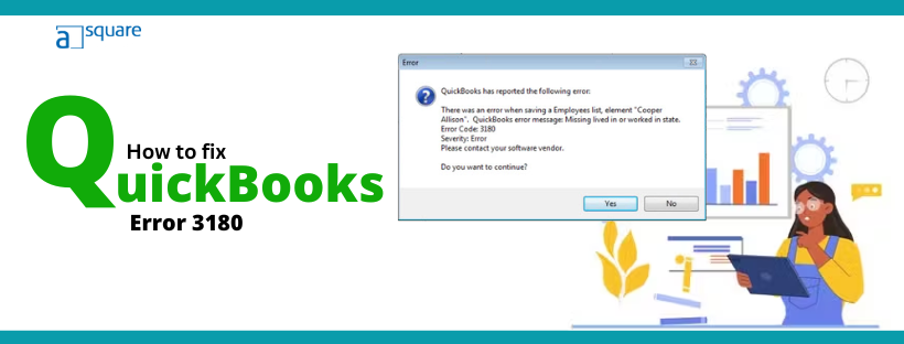 QuickBooks Desktop Status Code 3180